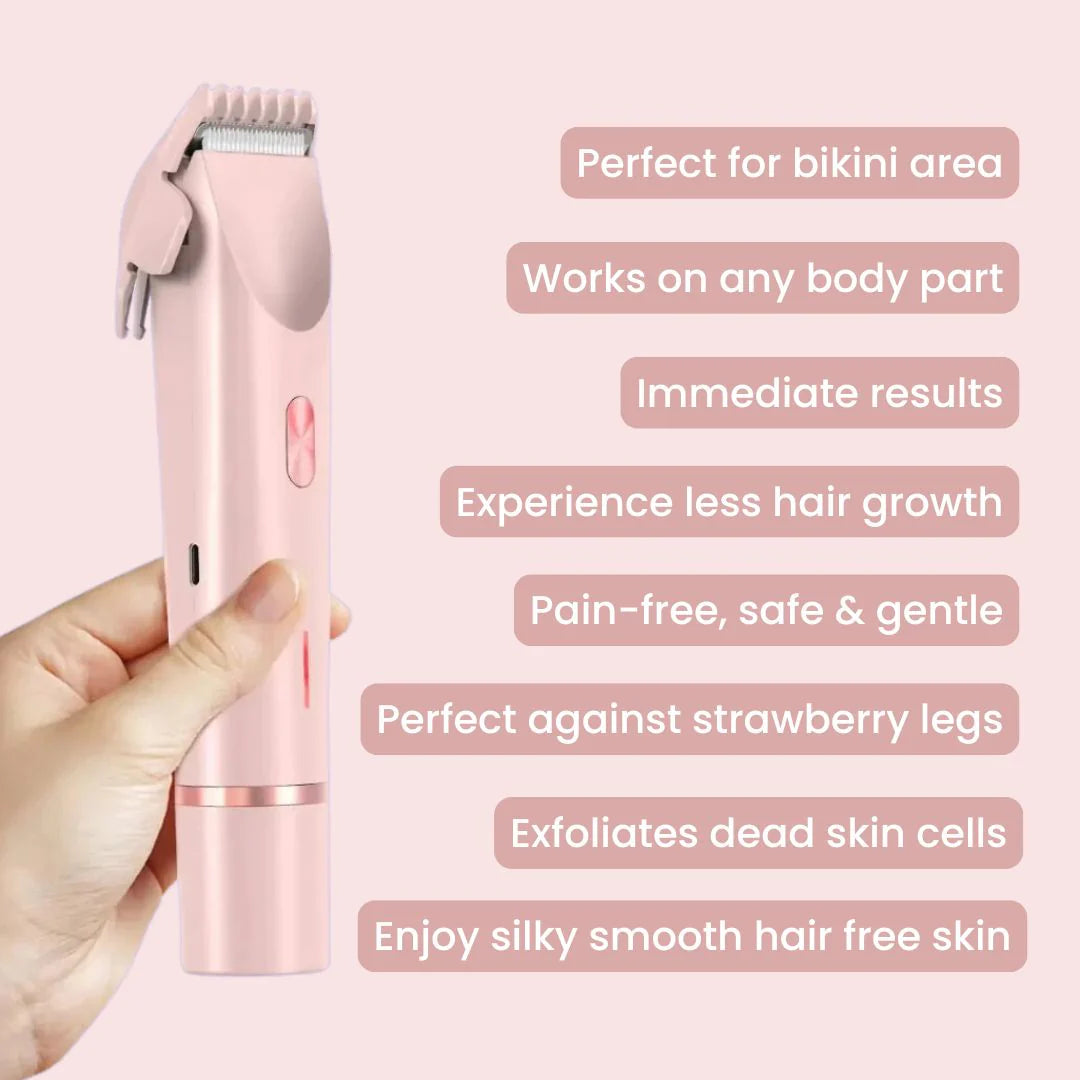 SilkEase™ – 2-in-1 Women’s Body Shaver